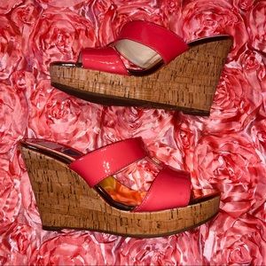 MARC FISHER WEDGE SANDALS